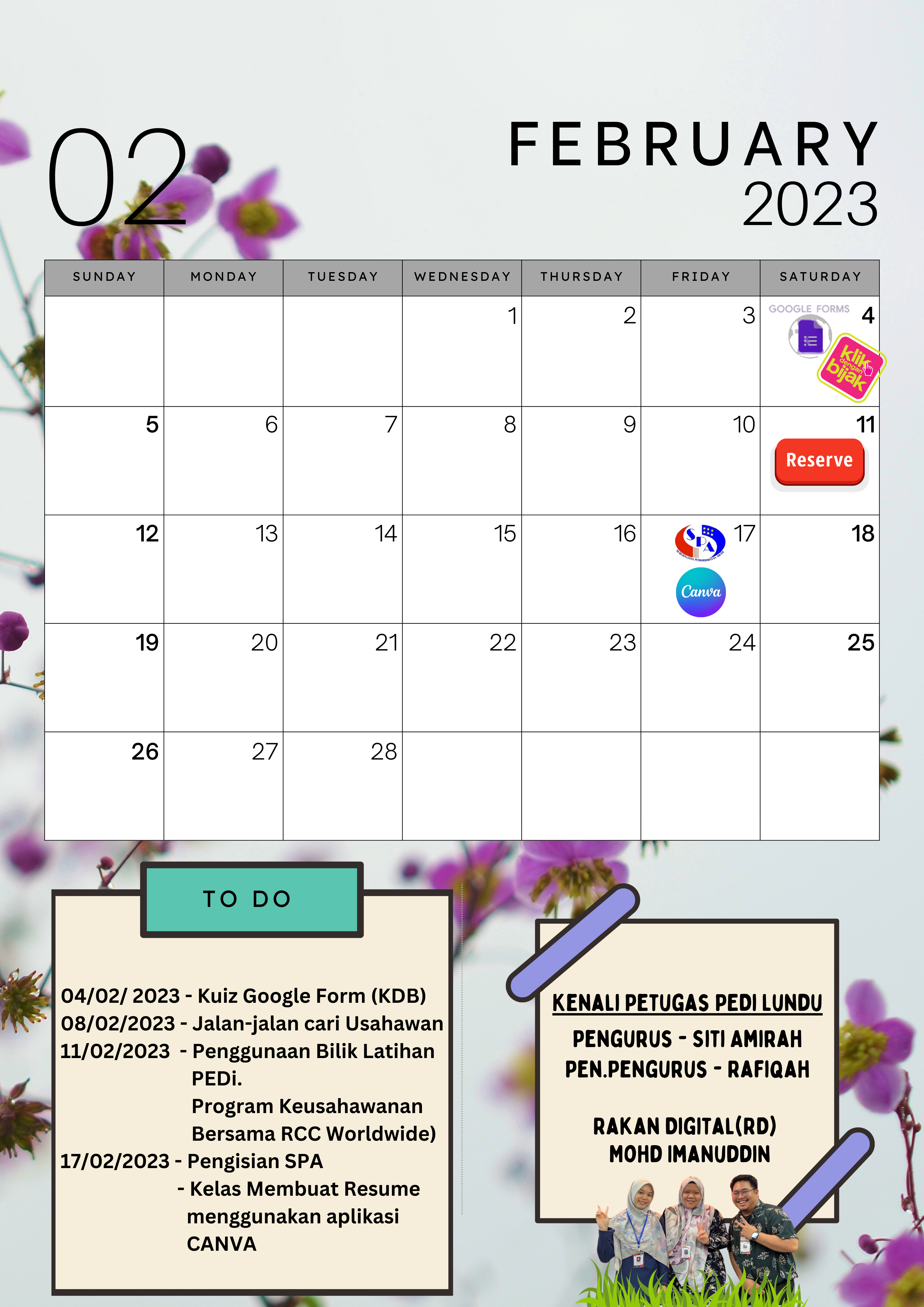 Update-Jadual-Februari--2023